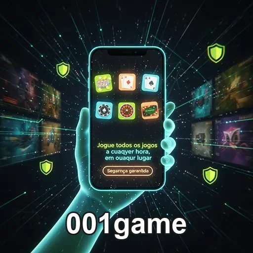 Tela de app com interface intuitiva para casino móvel